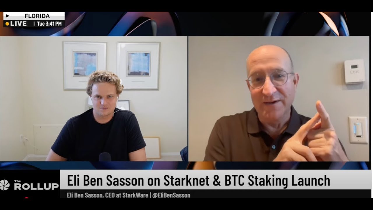 Eli Ben-Sasson on Bitcoin, Starknet, and the Future of Decentralization